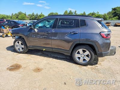 Drugie zdjęcie samochodu z przodu: 2022 JEEP COMPASS LATITUDE VIN:3C4NJCBBXNT229329 - miniatura