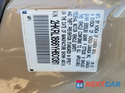 Zdjęcie 14 z 14 samochodu: 2000 HONDA ODYSSEY EX VIN:2HKRL1866YH601361 - miniatura