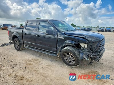 Czwarte zdjęcie samochodu z boku: 2017 FORD F150 SUPERCREW VIN:1FTEW1EF3HKD80720 - miniatura
