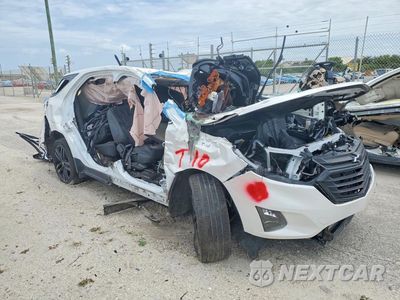 Czwarte zdjęcie samochodu z boku: 2020 CHEVROLET EQUINOX LT VIN:3GNAXKEV5LS720009 - miniatura