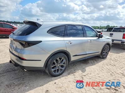 Trzecie zdjęcie samochodu z tyłu: 2022 ACURA MDX A-SPEC VIN:5J8YE1H03NL021012 - miniatura