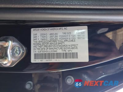 Zdjęcie 13 z 13 samochodu: 2018 ACURA RDX TECHNOLOGY VIN:5J8TB3H5XJL003949 - miniatura