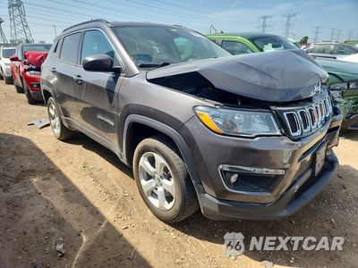 Czwarte zdjęcie samochodu z boku: 2021 JEEP COMPASS LATITUDE VIN:3C4NJDBB1MT511959 - miniatura