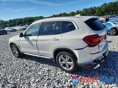 Drugie zdjęcie samochodu z przodu: 2020 BMW X3 XDRIVE30E VIN:5UXTS1C06L9D30607 - miniatura