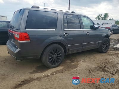 Trzecie zdjęcie samochodu z tyłu: 2015 LINCOLN NAVIGATOR VIN:5LMJJ2HT2FEJ04117 - miniatura