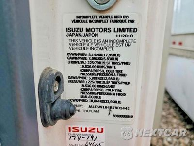 Zdjęcie 12 z 12 samochodu: 2011 ISUZU NQR - BOX TRUCK VIN:JALE5W164B7901443 - miniatura