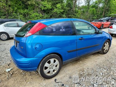 Trzecie zdjęcie samochodu z tyłu: 2002 FORD FOCUS ZX3 VIN:3FAFP31362R234104 - miniatura