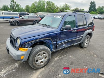 2006 JEEP LIBERTY SPORT 1J4GK48K66W126000 - główne zdjęcie licytacji z USA - miniatura