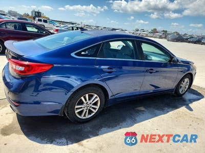 Trzecie zdjęcie samochodu z tyłu: 2015 HYUNDAI SONATA SE VIN:5NPE24AF6FH213878 - miniatura