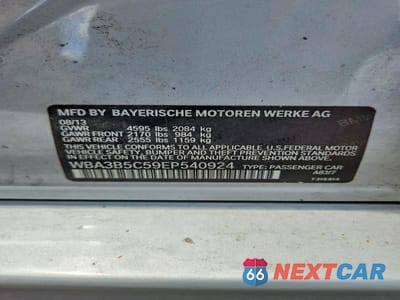 Zdjęcie 12 z 12 samochodu: 2014 BMW 328 XI SULEV VIN:WBA3B5C59EP540924 - miniatura