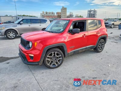 2021 JEEP RENEGADE SPORT ZACNJCAB1MPM52363 - główne zdjęcie licytacji z USA - miniatura