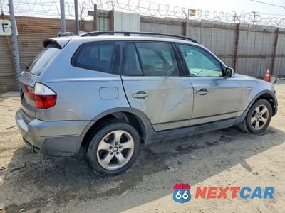 Trzecie zdjęcie samochodu z tyłu: 2007 BMW X3 3.0SI VIN:WBXPC934X7WF24052 - miniatura