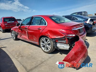 Drugie zdjęcie samochodu z przodu: 2017 MERCEDES-BENZ C 300 VIN:55SWF4JB6HU228788 - miniatura