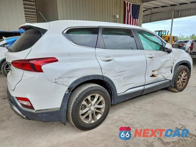 Trzecie zdjęcie samochodu z tyłu: 2020 HYUNDAI SANTA FE SE VIN:5NMS23ADXLH247942 - miniatura