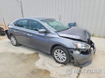Czwarte zdjęcie samochodu z boku: 2019 NISSAN SENTRA SV VIN:3N1AB7AP7KY358842 - miniatura