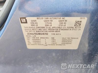 Zdjęcie 12 z 12 samochodu: 2011 CHEVROLET EQUINOX LTZ VIN:2CNALFEC2B6245762 - miniatura