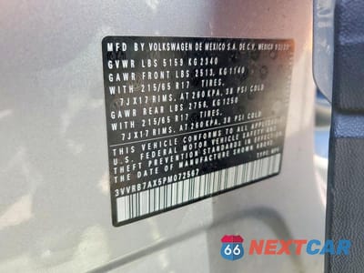 Zdjęcie 13 z 13 samochodu: 2023 VOLKSWAGEN TIGUAN S VIN:3VVRB7AX5PM072567 - miniatura