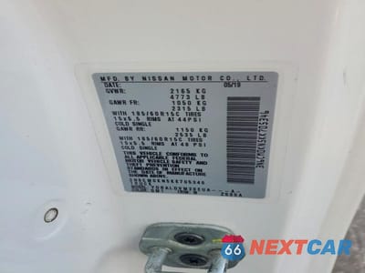 Zdjęcie 13 z 13 samochodu: 2019 NISSAN NV200 S VIN:3N6CM0KN5KK705346 - miniatura