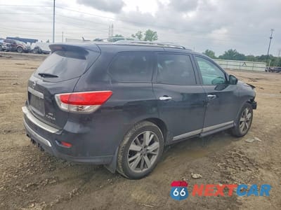 Trzecie zdjęcie samochodu z tyłu: 2014 NISSAN PATHFINDER S VIN:5N1AR2MM1EC609098 - miniatura
