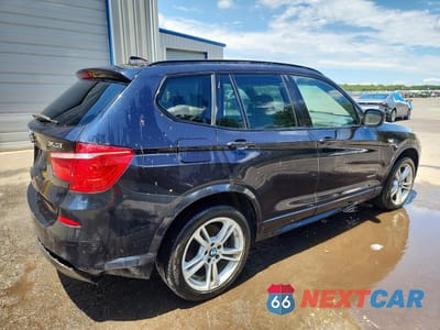 Trzecie zdjęcie samochodu z tyłu: 2013 BMW X3 XDRIVE28I VIN:5UXWX9C57D0D07349 - miniatura