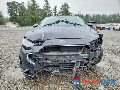 Piąte zdjęcie samochodu w środku: 2019 FORD FUSION SE VIN:3FA6P0T98KR236582 - miniatura