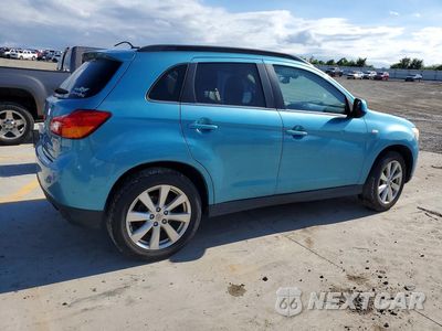 Trzecie zdjęcie samochodu z tyłu: 2013 MITSUBISHI OUTLANDER SPORT SE VIN:4A4AP4AU5DE009710 - miniatura