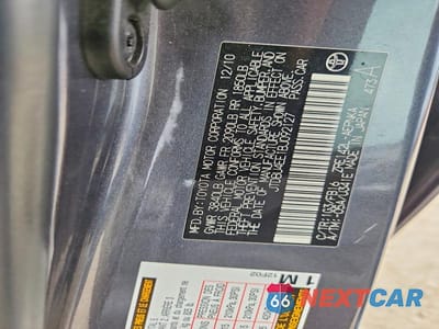 Zdjęcie 12 z 12 samochodu: 2011 TOYOTA COROLLA LE VIN:JTDBU4EE1BJ092127 - miniatura