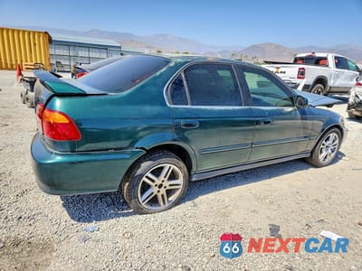 Trzecie zdjęcie samochodu z tyłu: 1999 HONDA CIVIC EX VIN:2HGEJ8646XH530895 - miniatura