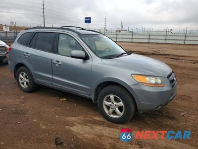 Czwarte zdjęcie samochodu z boku: 2008 HYUNDAI SANTA FE GLS VIN:5NMSG73DX8H201184 - miniatura