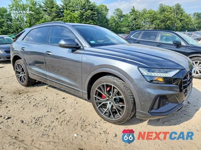 Czwarte zdjęcie samochodu z boku: 2019 AUDI Q8 PRESTIGE S-LINE VIN:WA1FVAF15KD036712 - miniatura