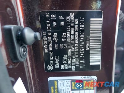 Zdjęcie 13 z 13 samochodu: 2013 KIA OPTIMA EX VIN:5XXGN4A7XDG148017 - miniatura