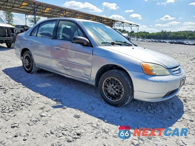Czwarte zdjęcie samochodu z boku: 2002 HONDA CIVIC LX VIN:2HGES15652H544755 - miniatura