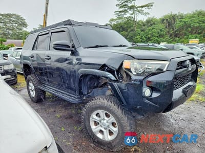 Czwarte zdjęcie samochodu z boku: 2018 TOYOTA 4RUNNER SR5 VIN:JTEBU5JR6J5507024 - miniatura