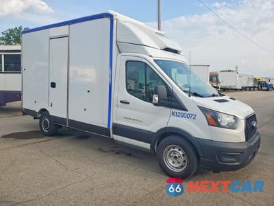 Czwarte zdjęcie samochodu z boku: 2020 FORD TRANSIT DELIVERY TRUCK VIN:1FDBW5Z82LKA95579 - miniatura