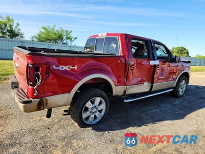 Trzecie zdjęcie samochodu z tyłu: 2010 FORD F150 SUPERCREW VIN:1FTFW1EV8AFB91815 - miniatura