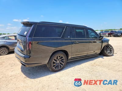 Trzecie zdjęcie samochodu z tyłu: 2023 CADILLAC ESCALADE ESV SPORT VIN:1GYS4PKL0PR361502 - miniatura