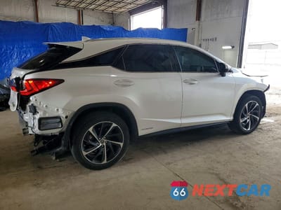 Trzecie zdjęcie samochodu z tyłu: 2019 LEXUS RX 450H BASE VIN:2T2BGMCAXKC040848 - miniatura