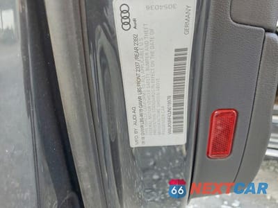 Zdjęcie 12 z 12 samochodu: 2018 AUDI A4 PREMIUM VIN:WAUKMAF43JN019978 - miniatura
