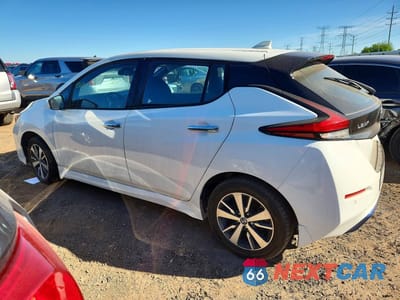 Drugie zdjęcie samochodu z przodu: 2020 NISSAN LEAF S PLUS VIN:1N4BZ1BP4LC311728 - miniatura