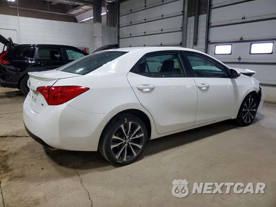 Trzecie zdjęcie samochodu z tyłu: 2017 TOYOTA COROLLA SE VIN:5YFBURHE3HP619694 - miniatura