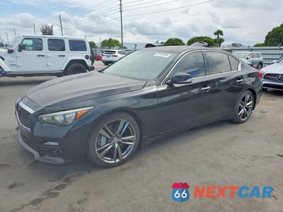 2015 INFINITI Q50 HYBRID PREMIUM JN1AV7AP4FM790708 - główne zdjęcie licytacji z USA - miniatura