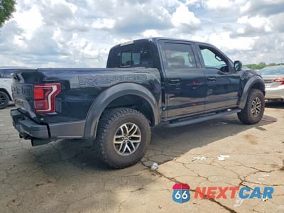 Trzecie zdjęcie samochodu z tyłu: 2017 FORD F150 RAPTOR VIN:1FTFW1RG9HFB61521 - miniatura