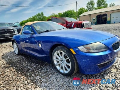 Czwarte zdjęcie samochodu z boku: 2007 BMW Z4 3.0 VIN:4USBU33517LW70746 - miniatura