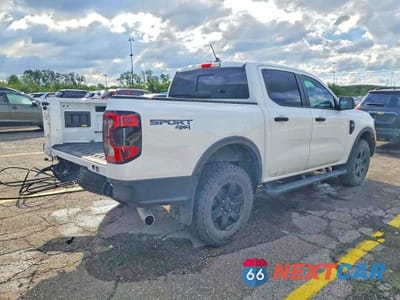 Trzecie zdjęcie samochodu z tyłu: 2024 FORD RANGER XLT VIN:1FTER4HHXRLE20003 - miniatura