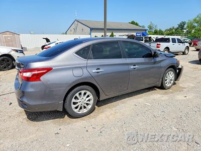 Trzecie zdjęcie samochodu z tyłu: 2019 NISSAN SENTRA SV VIN:3N1AB7AP5KY258142 - miniatura