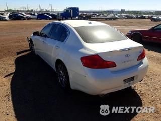 Trzecie zdjęcie samochodu z tyłu: 2008 INFINITI G35 BASE VIN:JNKBV61E78M206412 - miniatura