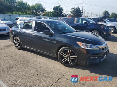 Czwarte zdjęcie samochodu z boku: 2016 HONDA ACCORD SPORT VIN:1HGCR2F53GA210261 - miniatura