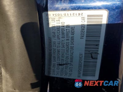 Zdjęcie 13 z 13 samochodu: 2003 VOLKSWAGEN PASSAT GLS VIN:WVWPD63B83P096281 - miniatura