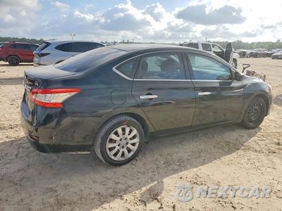 Trzecie zdjęcie samochodu z tyłu: 2014 NISSAN SENTRA SV VIN:3N1AB7AP8EL676678 - miniatura