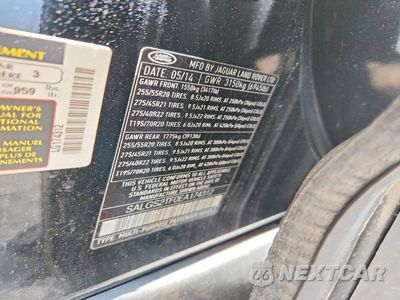 Zdjęcie 12 z 12 samochodu: 2014 LAND ROVER RANGE ROVER VIN:SALGS2TF0EA174312 - miniatura